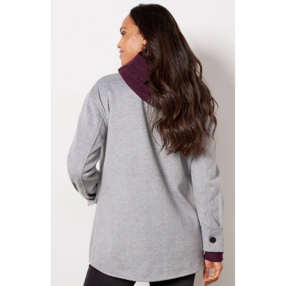 Sanctuary‎ Fisher Car Coat Gray Womens Small Evereve Jacket New - Picture 2 of 5